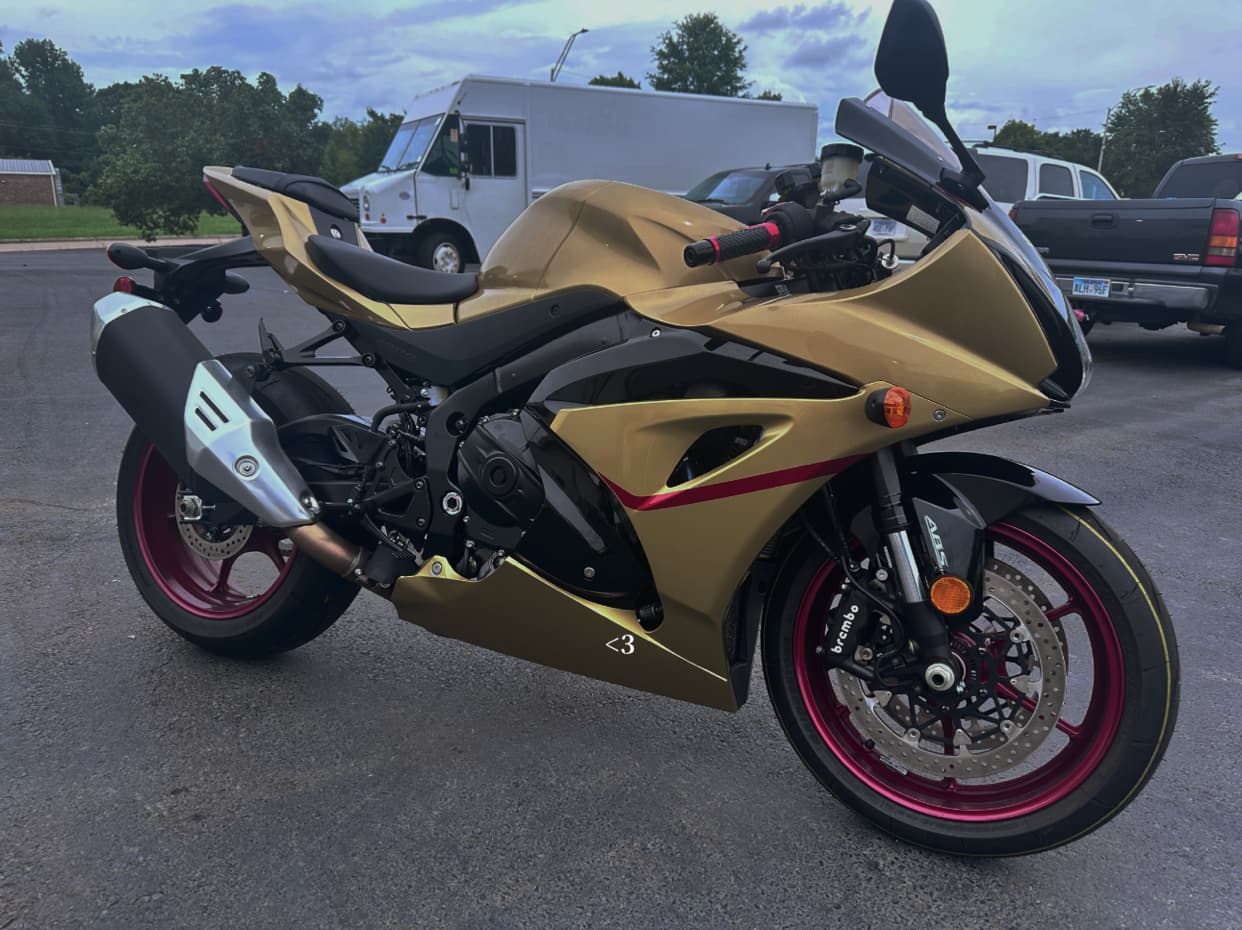 Sport Bike — Gold Wrap