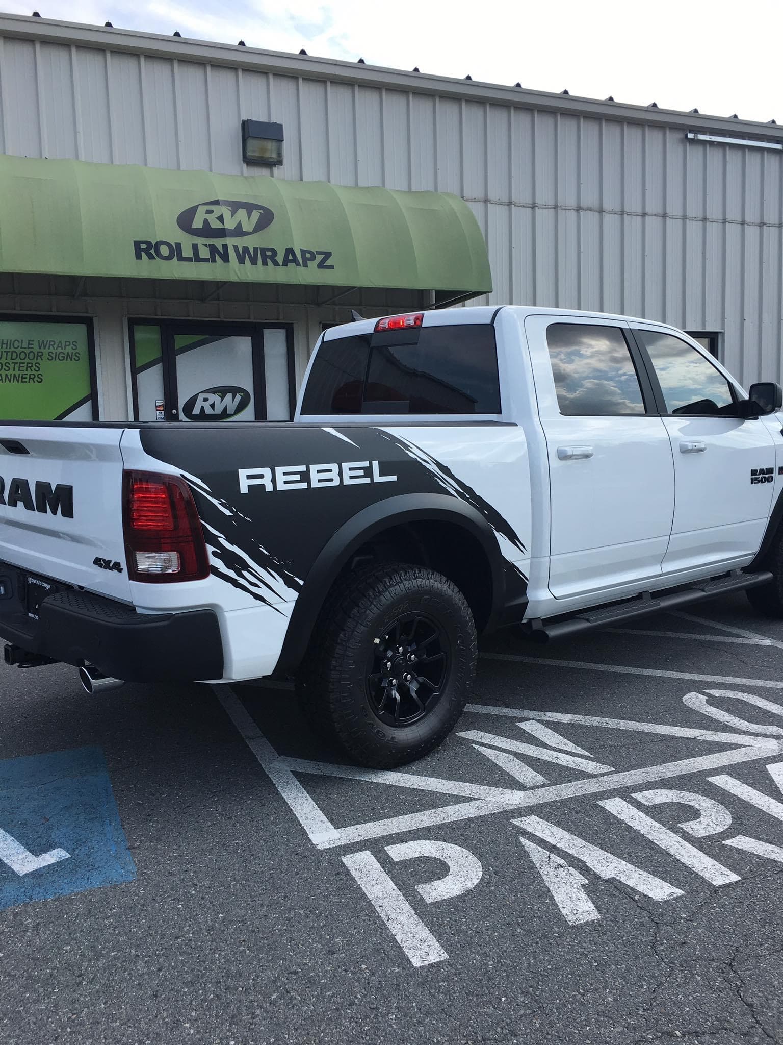 RAM Rebel — Partial Wrap
