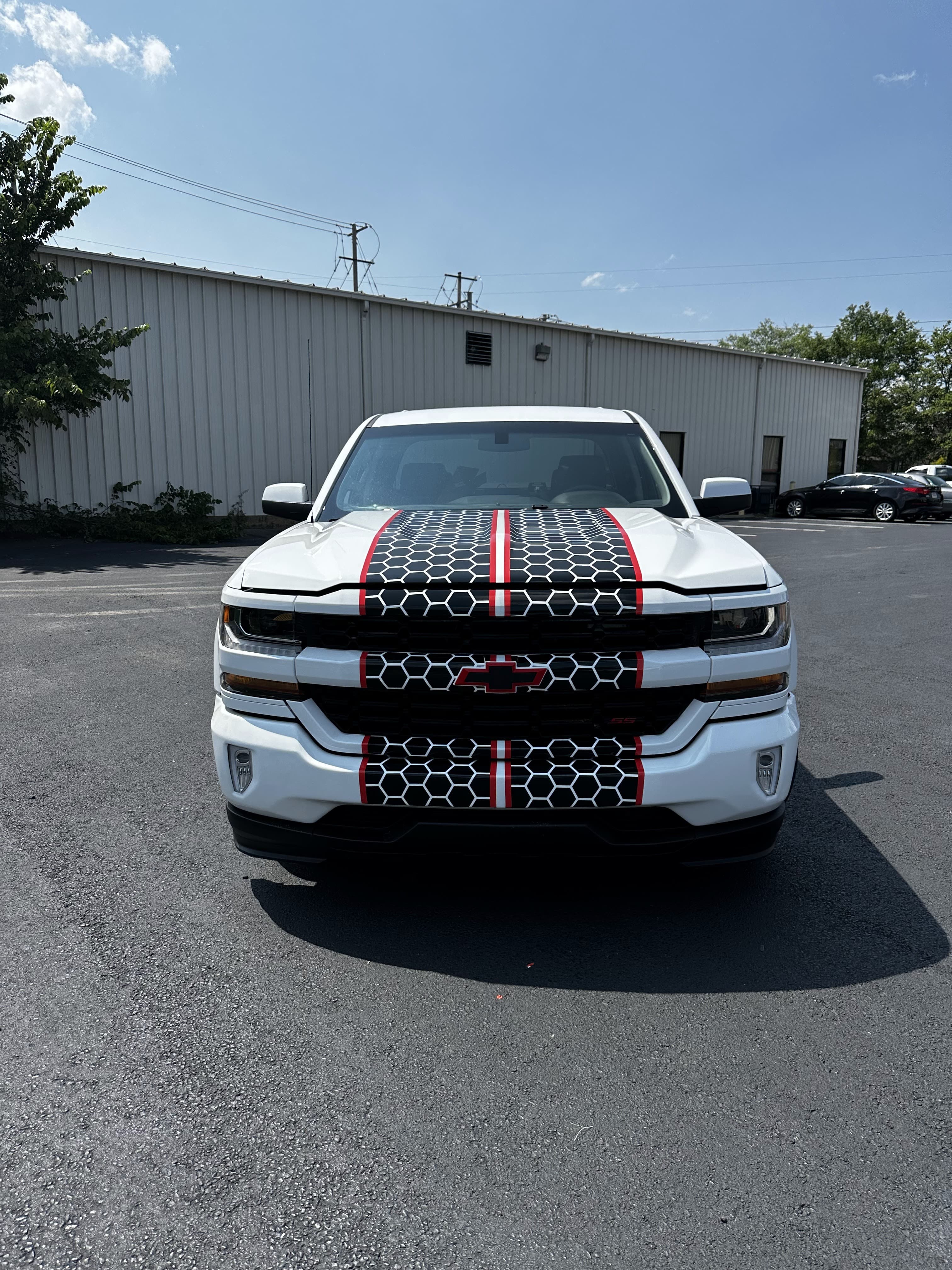Chevy Silverado — Hex Stripe Kit